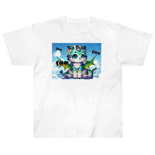 グリーンドラニャン  Heavyweight T-Shirt