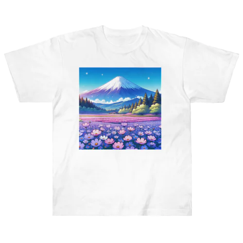 日本の美しい風景 Heavyweight T-Shirt