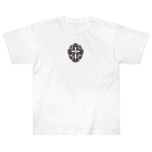 PP9十字架 Heavyweight T-Shirt