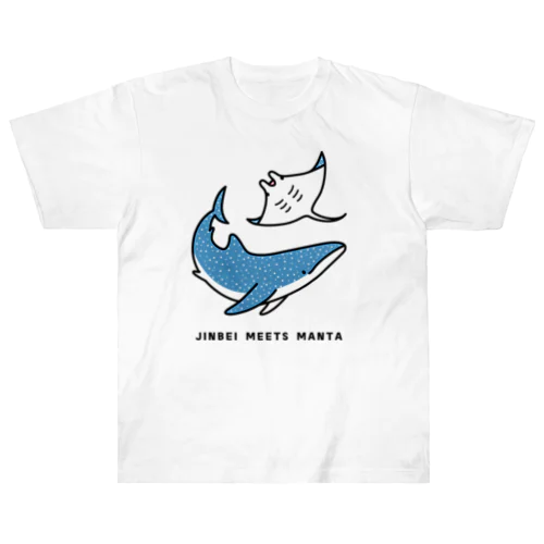 JINBEI MEETS MANTA ヘビーウェイトTシャツ