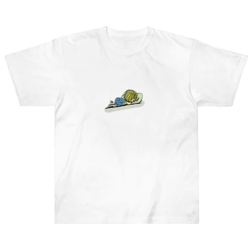 お昼寝後頭部くん Heavyweight T-Shirt