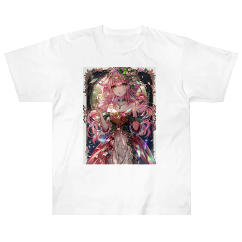 ローズプリンセス（プレミアムバージョン） Heavyweight T-Shirt