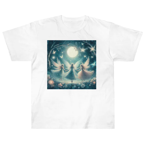 妖精たちの秘密の魔法　 Heavyweight T-Shirt