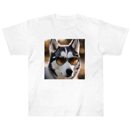 スパイ犬コードネームハスキー ヘビーウェイトTシャツ