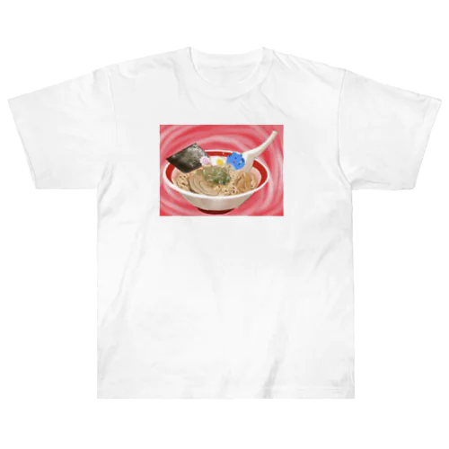 ラーメンどっぷりくん Heavyweight T-Shirt