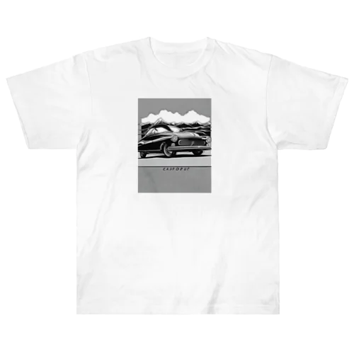 クラシックカー Heavyweight T-Shirt