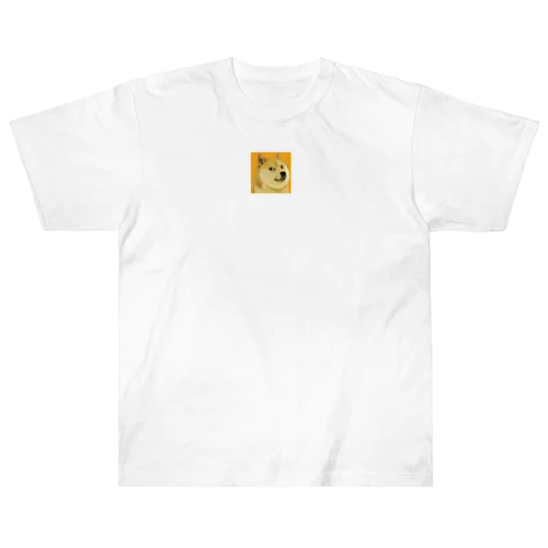 芝犬かぼすちゃん Heavyweight T-Shirt