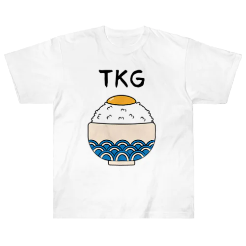 たまごかけご飯（TKG） Heavyweight T-Shirt