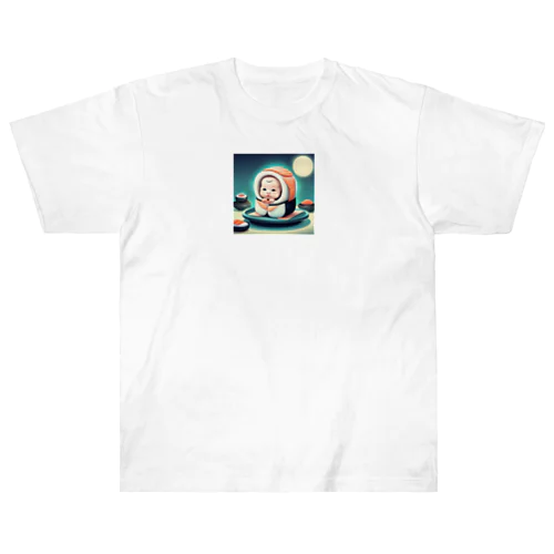 お寿司の赤ちゃん Heavyweight T-Shirt