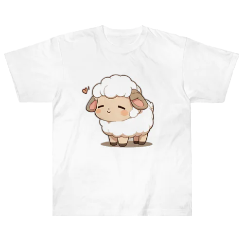 ちびアニマル（ひつじ） ヘビーウェイトTシャツ