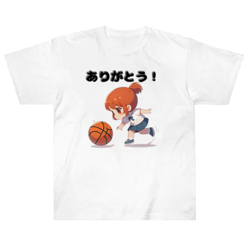 ガールズ バスケット 01 ヘビーウェイトTシャツ