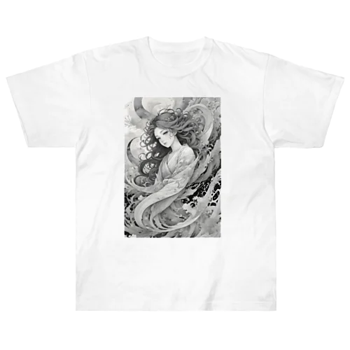 In the swirling world② ヘビーウェイトTシャツ