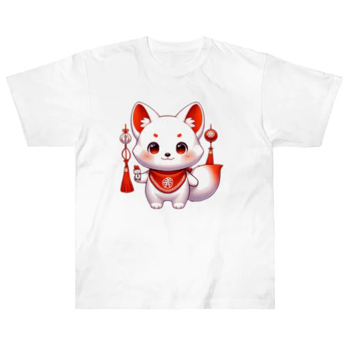 Inari Fox Charm Magic～稲荷の狐2 Heavyweight T-Shirt