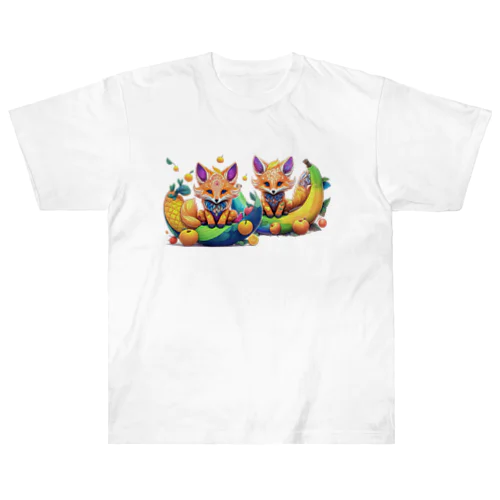 Grimmit（Fox） ヘビーウェイトTシャツ