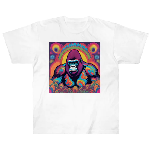 ゴリラゴリラゴリラ Heavyweight T-Shirt