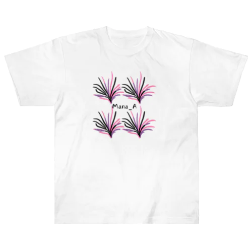 カラフルTillandsia Heavyweight T-Shirt