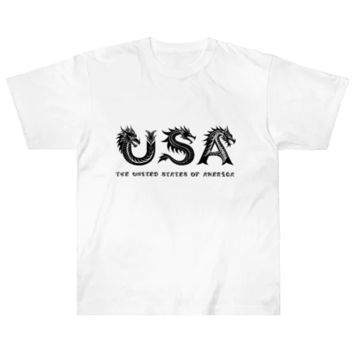 USA (The United States of America) Type1 (10) ヘビーウェイトTシャツ