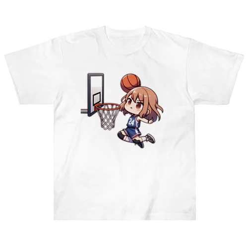 ガールズバスケット 04 ヘビーウェイトTシャツ