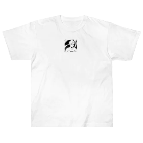 イケメンサッカーイラスト Heavyweight T-Shirt