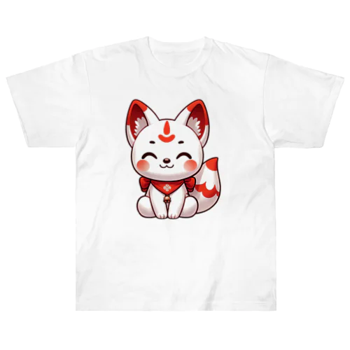 Inari Fox Charm Magic～稲荷の狐3 Heavyweight T-Shirt