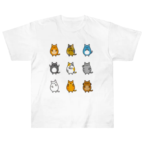 ねこズ ヘビーウェイトTシャツ