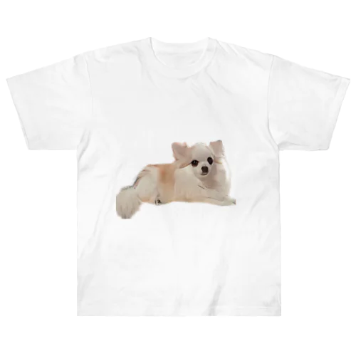 可愛い犬のアイテム Heavyweight T-Shirt