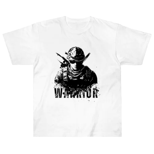 正義の戦士 ヘビーウェイトTシャツ