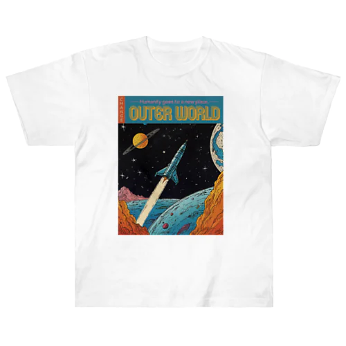 OUTER WORLD ヘビーウェイトTシャツ