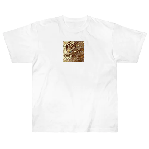 金色に輝く麒麟 Heavyweight T-Shirt