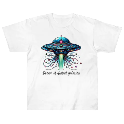 宇宙冒険UFO 02 ヘビーウェイトTシャツ
