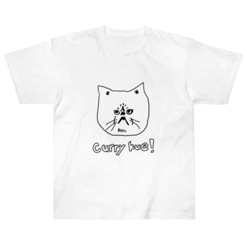 カレーネコ Heavyweight T-Shirt