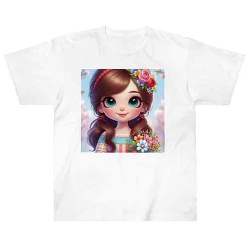 美少女 ヘビーウェイトTシャツ