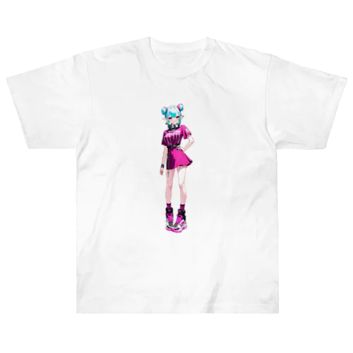 応援するエルフちゃん Heavyweight T-Shirt