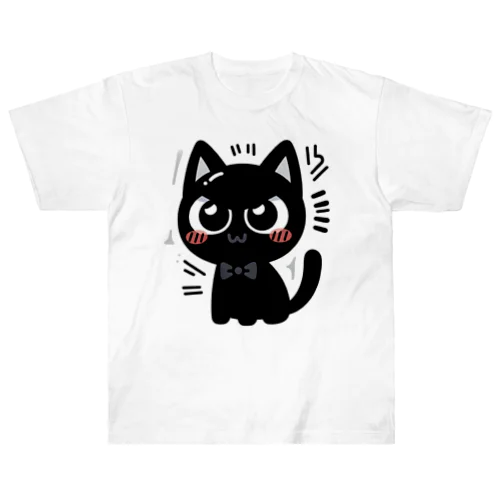 開運黒猫　NIGER  ニゲル Heavyweight T-Shirt