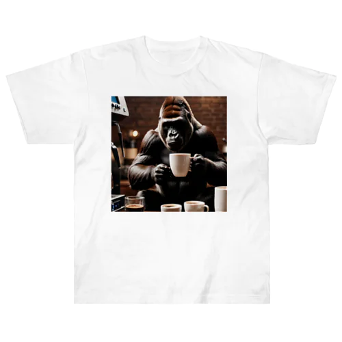 カフェゴリラ Heavyweight T-Shirt