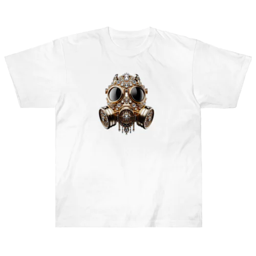 ダイヤモンドガスマスク Heavyweight T-Shirt