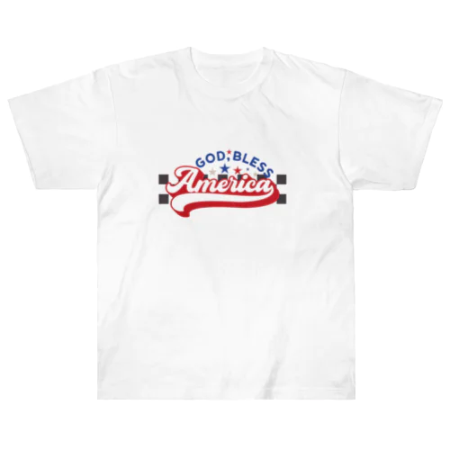 GOD BLESS America Heavyweight T-Shirt