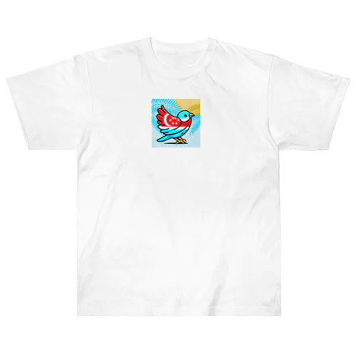 煌めくトロピカルバード🐦️ ヘビーウェイトTシャツ