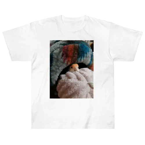 ひきこもりインコ Heavyweight T-Shirt