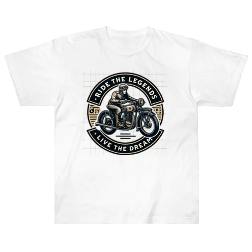 Ride the legends  Heavyweight T-Shirt