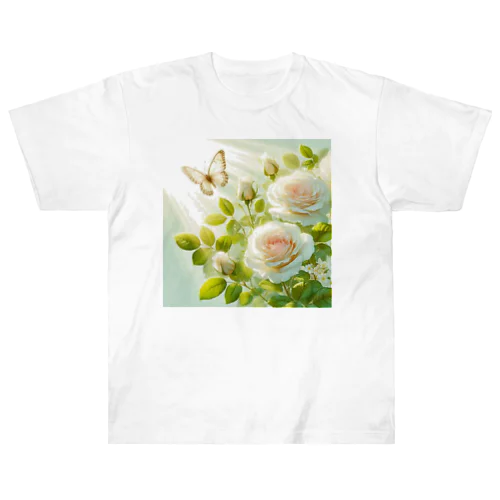 「白薔薇」グッズ Heavyweight T-Shirt