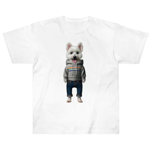 愛犬コスチューム：優作 Heavyweight T-Shirt