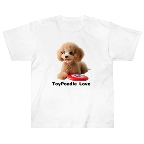 トイープードル 02 ヘビーウェイトTシャツ