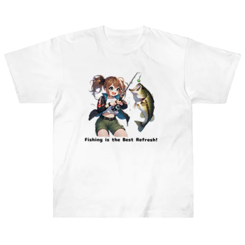  釣り女子 ツリガール 04 ヘビーウェイトTシャツ