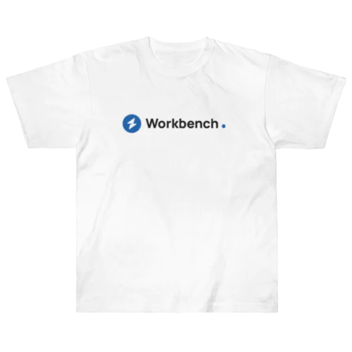 Workbench White Front & Back ヘビーウェイトTシャツ