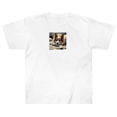 子犬 Heavyweight T-Shirt