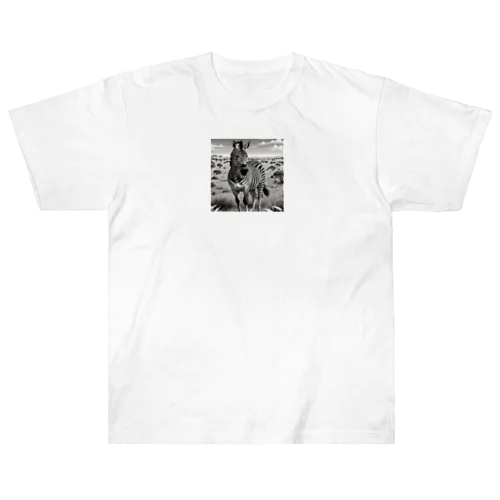 シマウマ Heavyweight T-Shirt