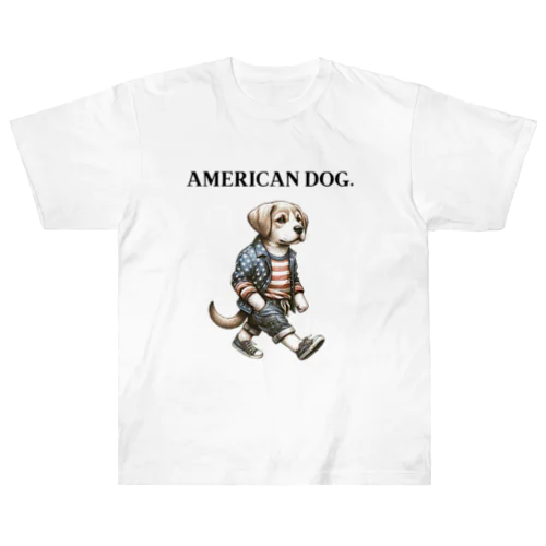 AMERICAN DOG. ヘビーウェイトTシャツ