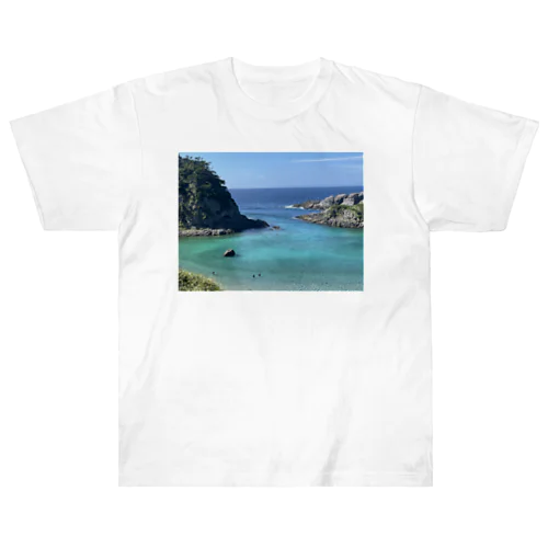 綺麗な海 Heavyweight T-Shirt