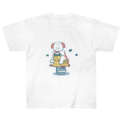 イヌ - ゆらゆら Heavyweight T-Shirt